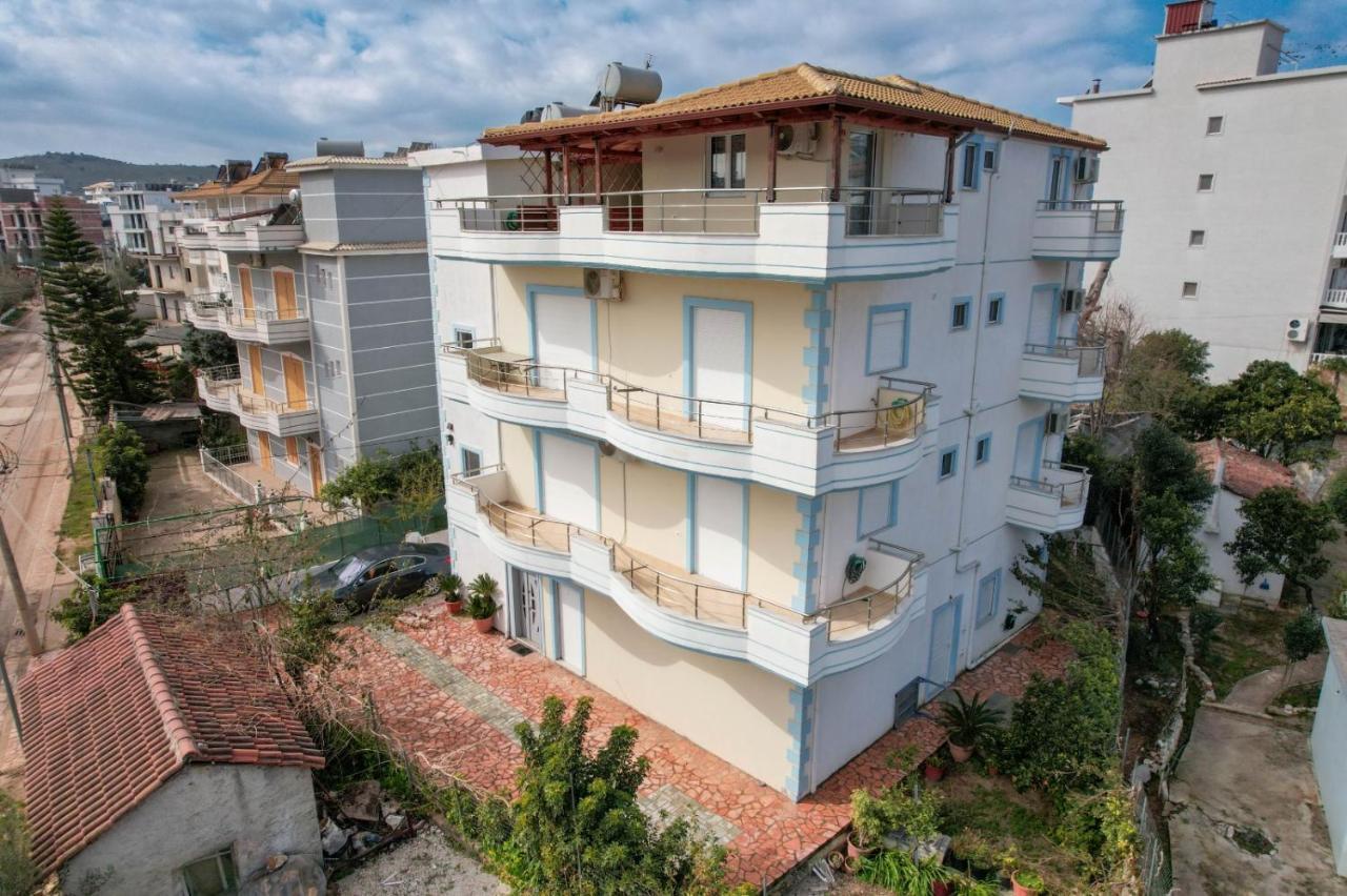 Kristal Apartments Ksamil Exterior foto